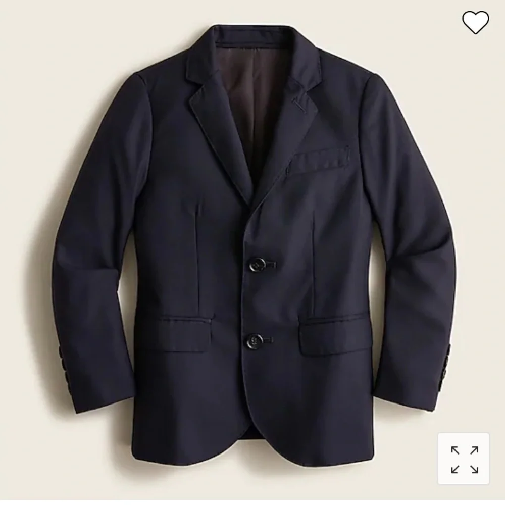 J Crew Boys' Ludlow suit jacket in Italian wool 18477
